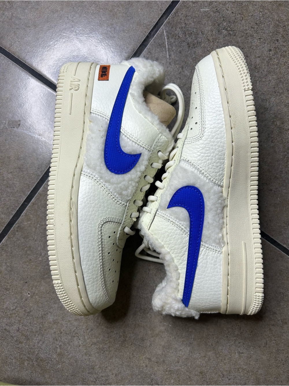 Nike Air Force Low with Shearling